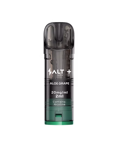 Salt - Plus Lite - Prefilled Pod - 2ml - 2er Pack - Aloe Grape