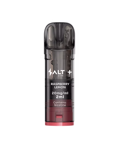 Salt - Plus Lite - Prefilled Pod - 2ml - 2er Pack - Raspberry Lemon