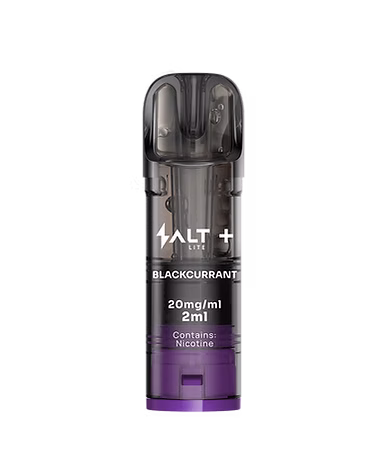 Salt - Plus Lite - Prefilled Pod - 2ml - 2er Pack - Blackcurrant
